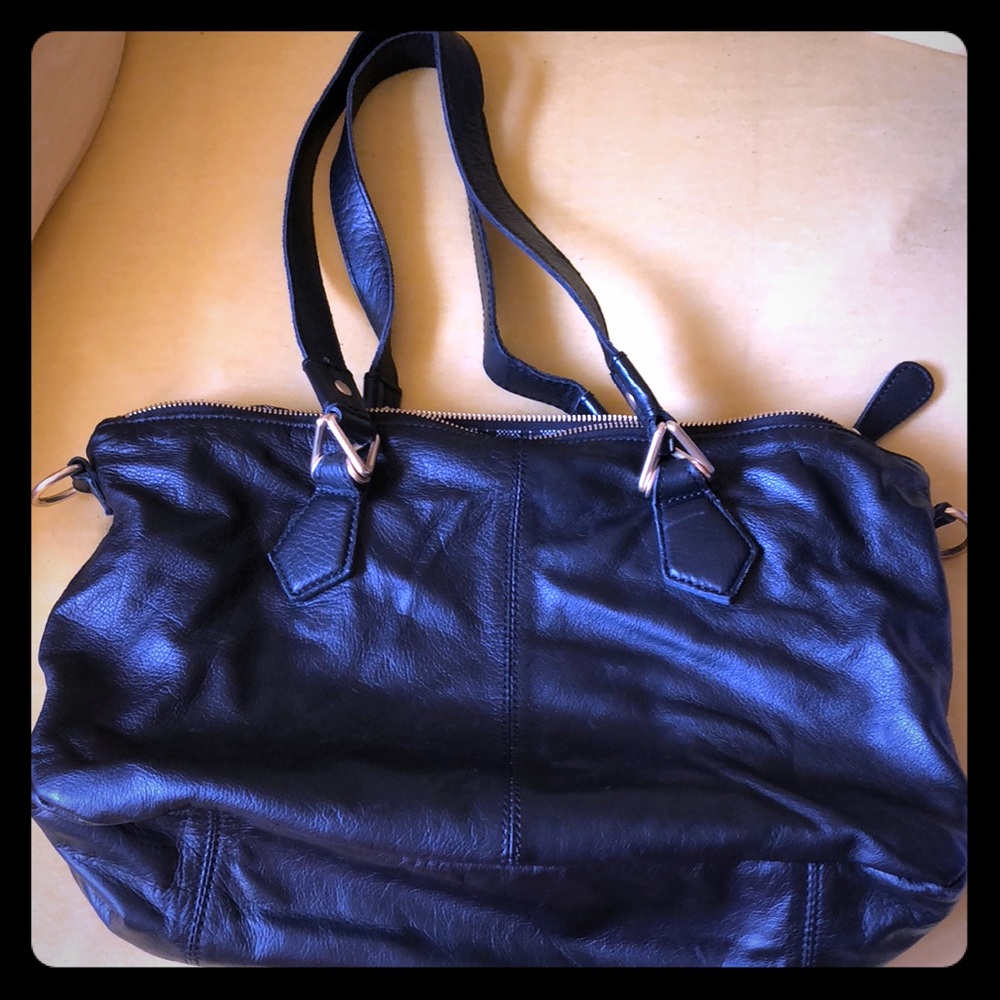 Black leather Liebeskind bag
